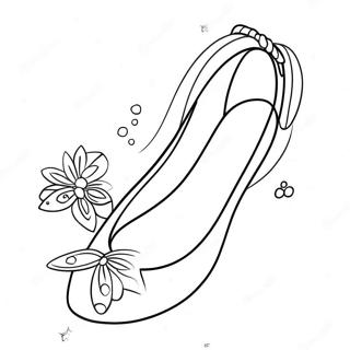 Balerina Sa Sjajnim Baletskim Cipelama Stranica Za Bojanje 11169 924