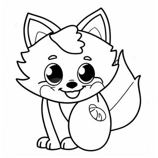 Slatka Bojanka Sa Devetorepom Lisicom 111833 48104