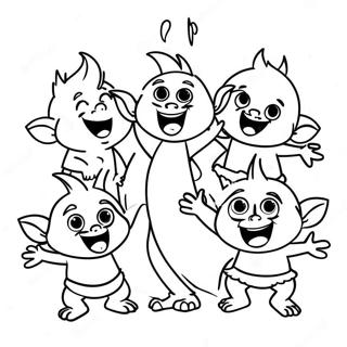 Srecna Bojanka Viva Trolls Dok Pevaju 111910 48165