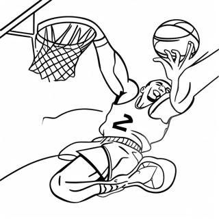 Bojanka Sa Air Jordan Igracem Koji Zakucava 112091 48308