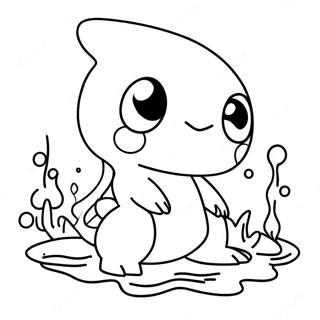 Sarena Bojanka Sa Pokemonima Tipa Voda 113838-49796
