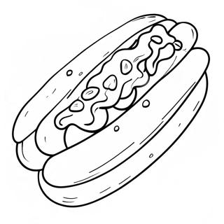 Bojanka Sa Ukusnim Hot Dog Om Sa Kecapom I Senfom 114017-49928