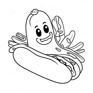 Bojanka Sa Srecnim Hot Dog Om 114018-49929