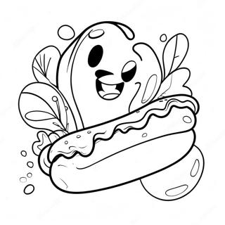 Bojanka Sa Srecnim Hot Dog Om 114018-49932