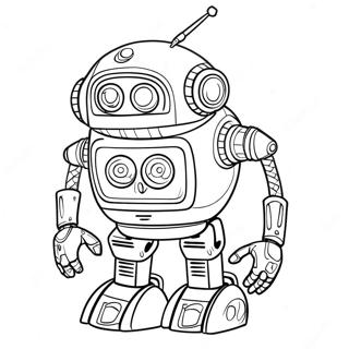 Futuristicki Robot Za Bojanje 11426 523