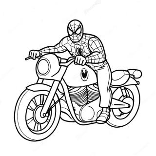 Bojanka Sa Spajdermenom Na Motociklu 114373-50200