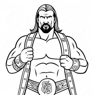 Triple H Drzi Dva Pojasa Bojanka 114660 50432