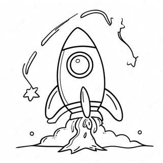 Sarena Raketa Koja Polijece Bojanka 114942 50643