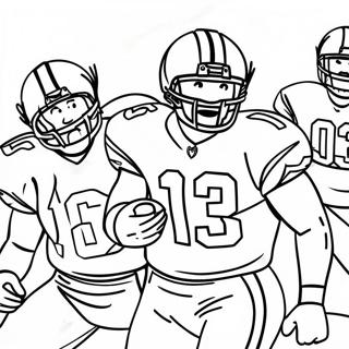 Bojanka Sa Igracima Cleveland Browns U Akciji 114996-50692