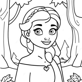 Elsa U Zacaranoj Sumi Bojanka 115122-50784