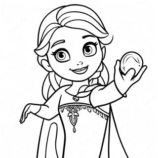 Elsa Sa Magicnim Ledenim Mocima Bojanka 115123-50787