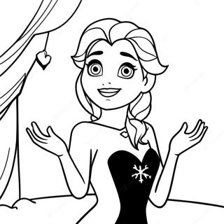 Elsa Peva U Snegu Bojanka 115124-50789