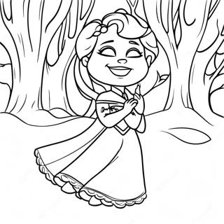 Elsa Peva U Snegu Bojanka 115124-50790