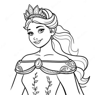 Elsa U Kraljevskom Haljini Bojanka 115125-50793