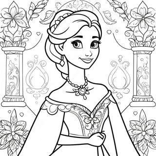 Elsa U Kraljevskom Haljini Bojanka 115125-50795