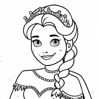 Elsa U Kraljevskom Haljini Bojanka 115125-50796