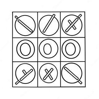 Tic Tac Toe Бојанке