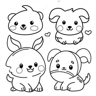 Slatke Zivotinje Za Dan Planete Zemlje Bojanka 115434-51025