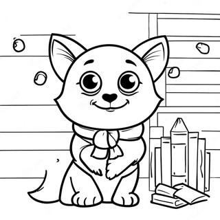 Vesela Stranica Za Bojanje Ucenika Hufflepuff A 115563-51126