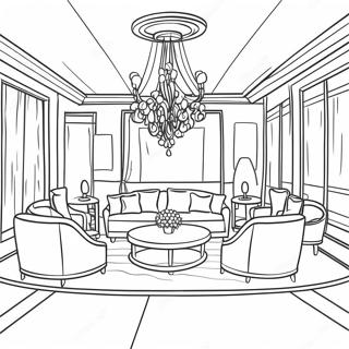 Bojanka Luksuznog Hotelskog Lobija 115640-51186