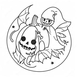 Zabavni Spirit Halloween Logo Bojanka 116261-51675