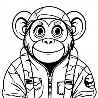 Bape Majmun Karakter Bojanka 116468 51829