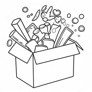 Лепљиви Ланкибокс Stranice za bojenje