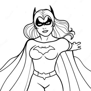 Batgirl Sa Plastom Bojanka 117135 52501