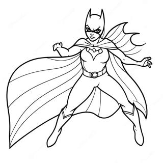 Batgirl Sa Plastom Bojanka 117135 52502