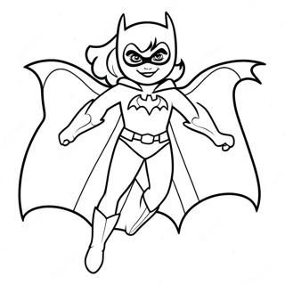 Batgirl Sa Plastom Bojanka 117135 52503