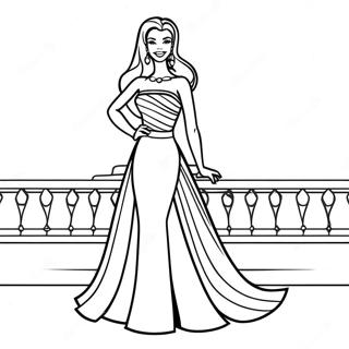 Retro 90-Ih Barbie Stranice za bojenje