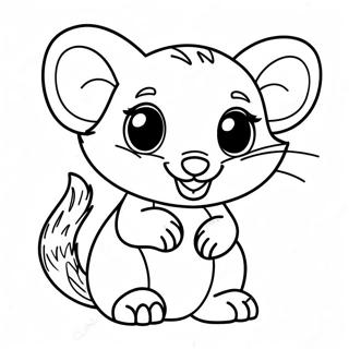 Razigrani Beba Oposum Bojanka 117442-52742