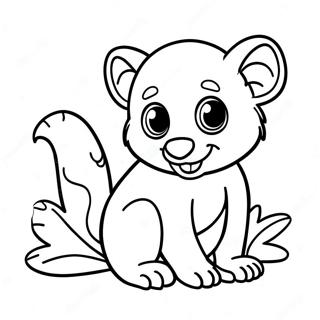 Razigrani Beba Oposum Bojanka 117442-52744