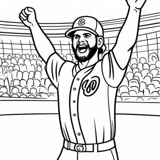 Bojanka Bryce Harper Koji Slavi Pobedu 117781-53008