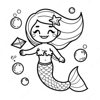 Bojanka Velicanstvene Sirene Koja Pliva Sa Ribama 117805 53024