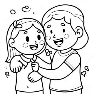 Vesela Deca Dele Ljubaznost Za Bojanje 118091-53245