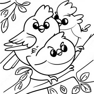 Bojanka Kardinala Koji Gnezde U Drvecu 118374-53580