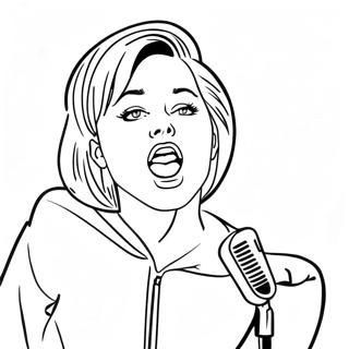 Bojanka Miley Cyrus Koja Peva Na Sceni Бојанке