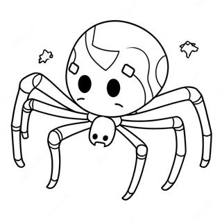 Slatki Minecraft Pauk Bojanka 119089-54132