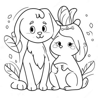 Slatki Ljubimci Sa Vlasnicima Bojanka 119426-54397