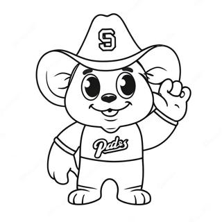 Slatki Padres Maskota Bojanka 119706-54612