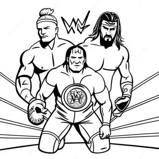 Intenzivna Wwe Sampionska Borba Bojanka 119966-54816