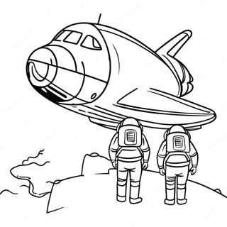 Bojanka Za Svemirski Brod Sa Astronautima 120224-55017