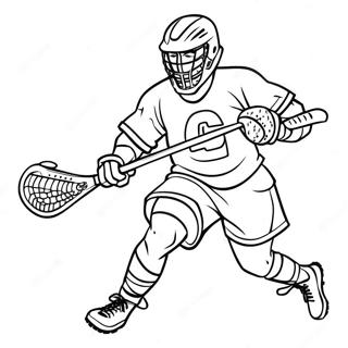 Lakros Igrac U Akciji Bojanka 120631 55333