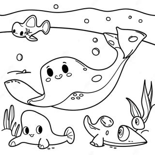 Srecna Raza Sa Prijateljima Za Bojanje 120734-55414