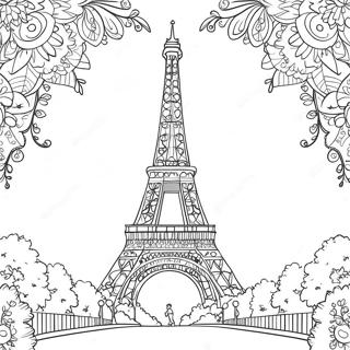 Ajfelova Kula U Parizu Za Bojanje 120964 55592