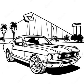 Ford Mustang Klasicna Bojanka 121605-56256