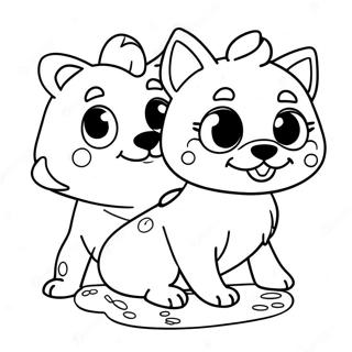 Razigrani Pomni I Jax Stranica Za Bojanje 122273-56839