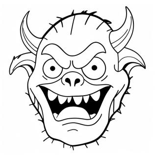 Uzasno Ruzno Cudoviste Stranica Za Bojenje 122400-56941