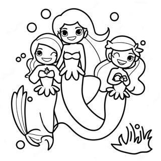 Sirena Ariel I Sestre Bojanka Бојанке